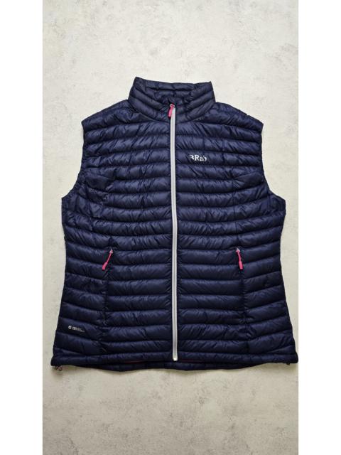 Other Designers RAB Pertex Microlight Feather Down Vest Gilet Packable
