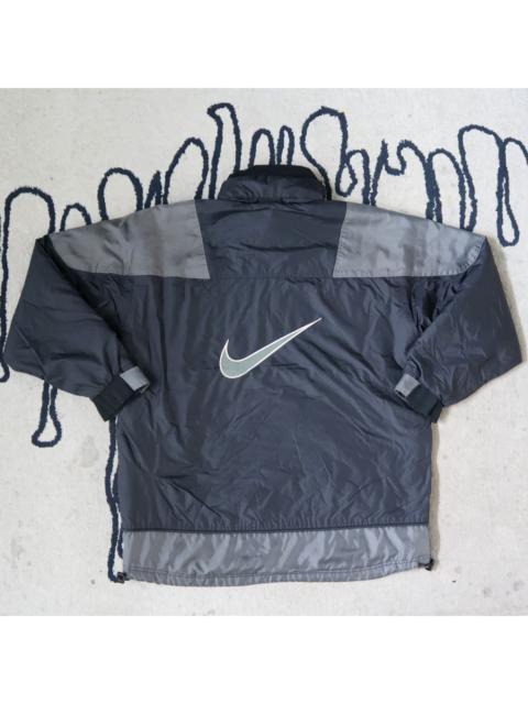 Nike ACG Vintage 90s Vintage 90s NIKE ACG All Conditions Gear Embroidered Big Logo Big Swoosh Parka Coat Hood