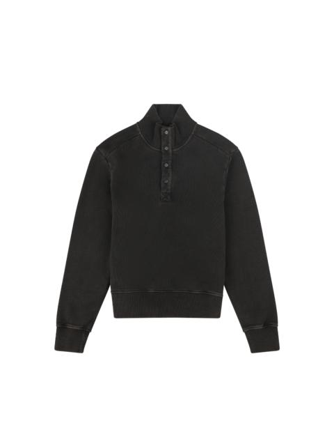 entire studios PORT PULLOVER WASHED BLACK