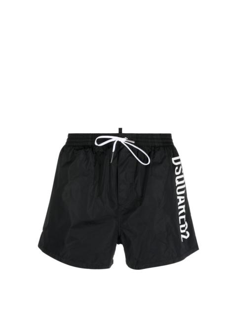 DSQUARED2 Technicolor Boxer drawstring swim shorts