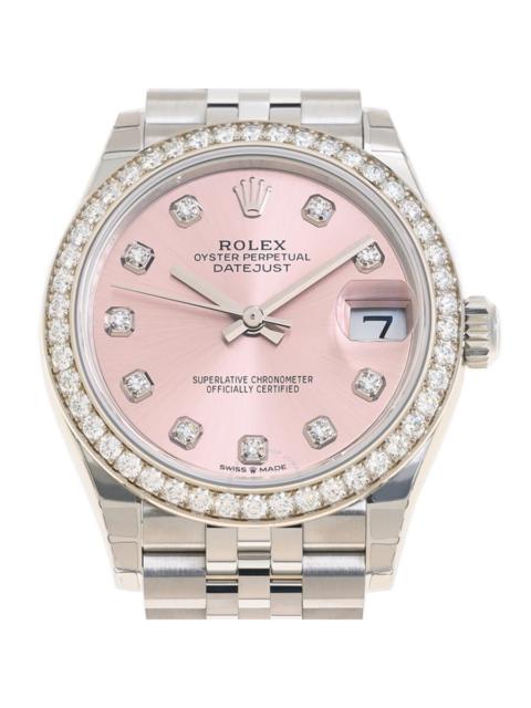 ROLEX Rolex Datejust 31 Automatic Diamond Pink Dial Ladies Watch 278384PDJ