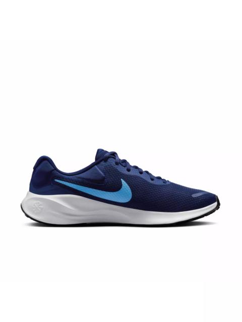 Nike Revolution 7 "Blue Void/White/Black/University Blue" Men's Running Shoe