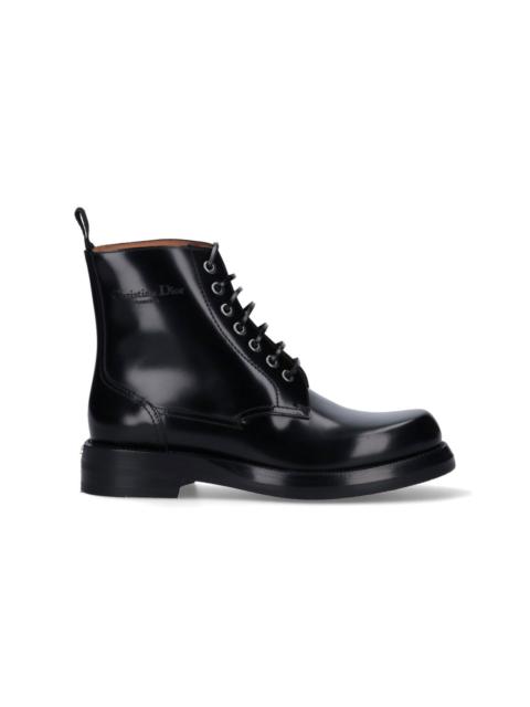 Dior Christian Dior Men Carlo' Logo Ankle Boots