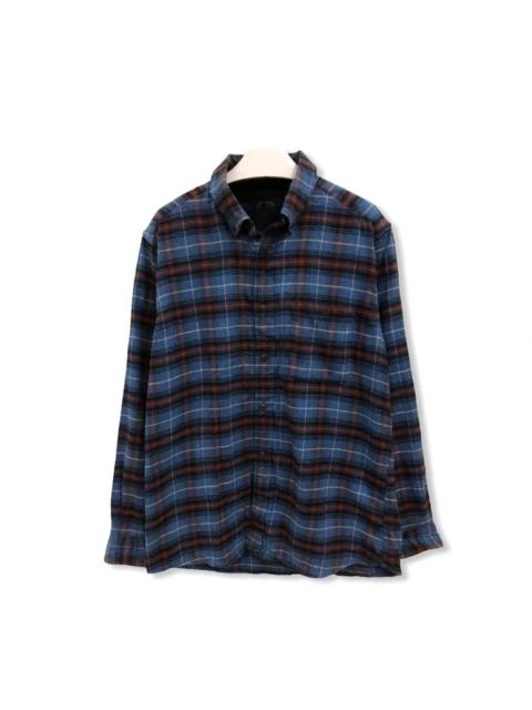 Other Designers Japanese Brand - Japanese Brand Clothes Truck Plaid Tartan Flannel Shirt 👕