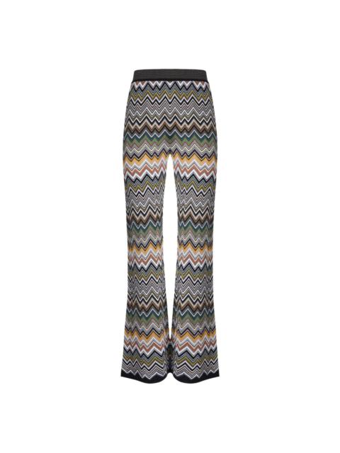 Missoni Missoni White Trousers - Flared Trousers Women