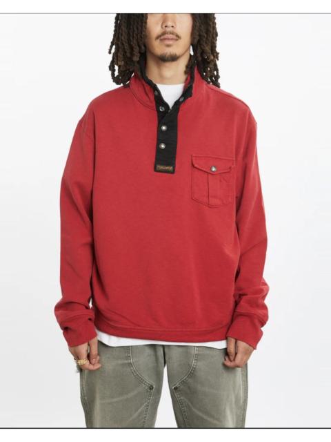 Other Designers Polo Ralph Lauren × Vintage - VINTAGE POLO RALPH LAUREN 90s Half Zipper Button Shirt