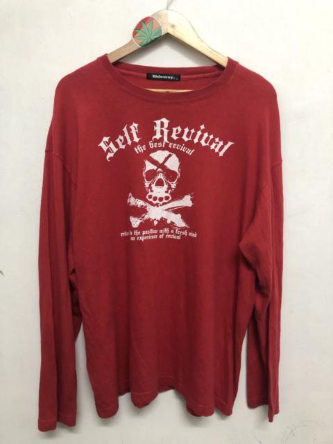 Other Designers If Six Was Nine - Sideway Longsleeve Tee Skull Self Revival