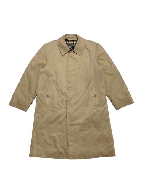 Vintage 80s Burberrys Nova Check Overcoat