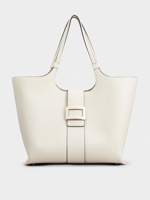 Roger Vivier Belle Vivier Medium Shopping Bag in leather