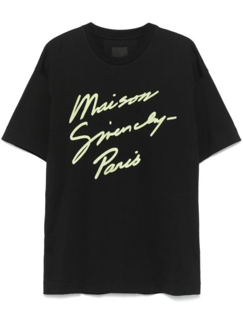 Givenchy Givenchy Men Embroidered T-Shirt