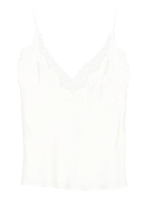 RÓHE lace V-neck top