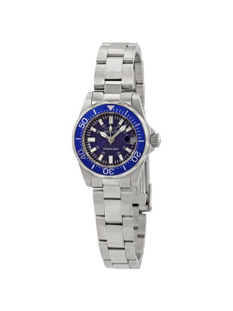 Invicta - Invicta Sapphire Diver Blue Dial Stainless Steel Ladies Watch 7060