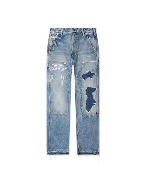 *Better With Age MASON DOUBLE-KNEE SELVAGE DENIM TROUSER - INDIGO