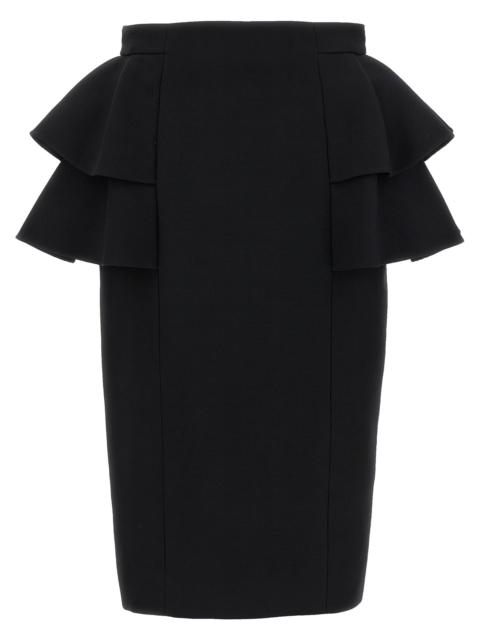 Valentino Valentino Garavani Women Valentino Garavani Crepe Couture Skirt