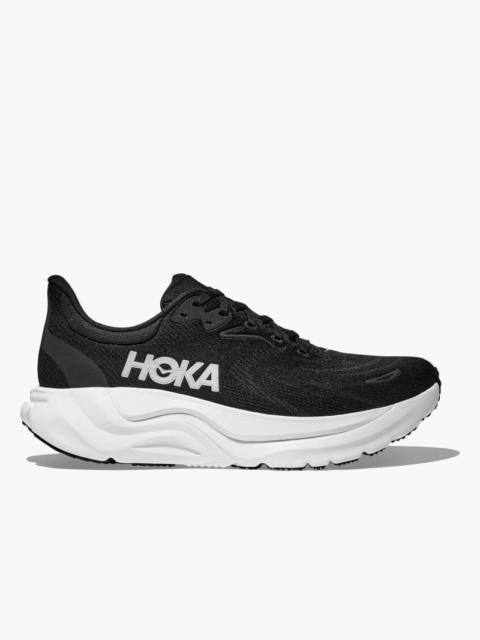 HOKA Women's Arahi 8 Shoes in Black/White