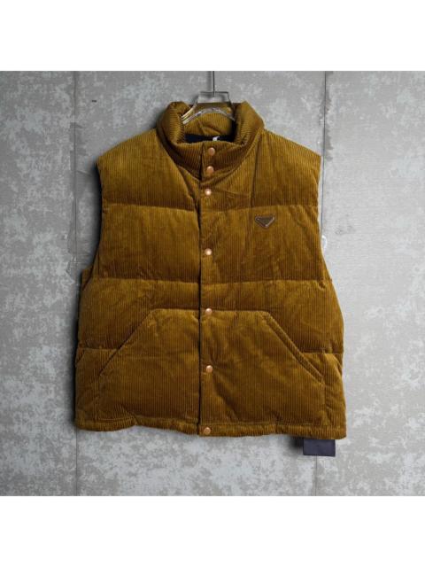 Prada Prada Classic Corduroy Vest