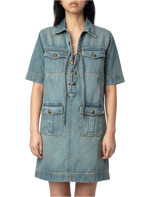 Zadig & Voltaire Record Denim Dress