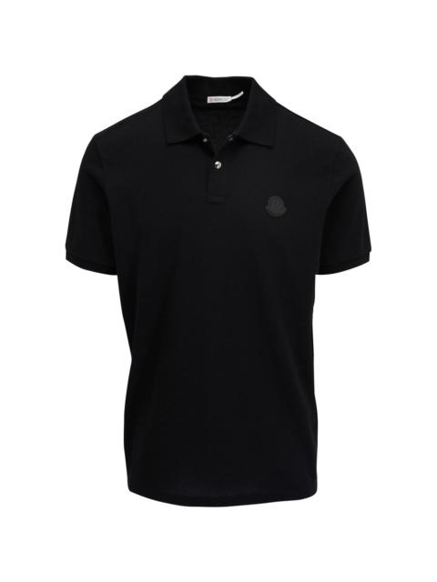 Moncler Moncler Black Polo Shirts Men