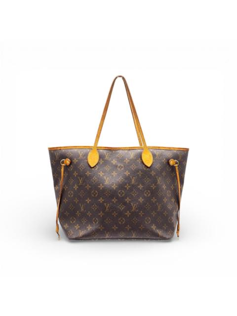 Louis Vuitton Neverfull MM Monogram Canvas Tote Bag Brown - Preowned $2170