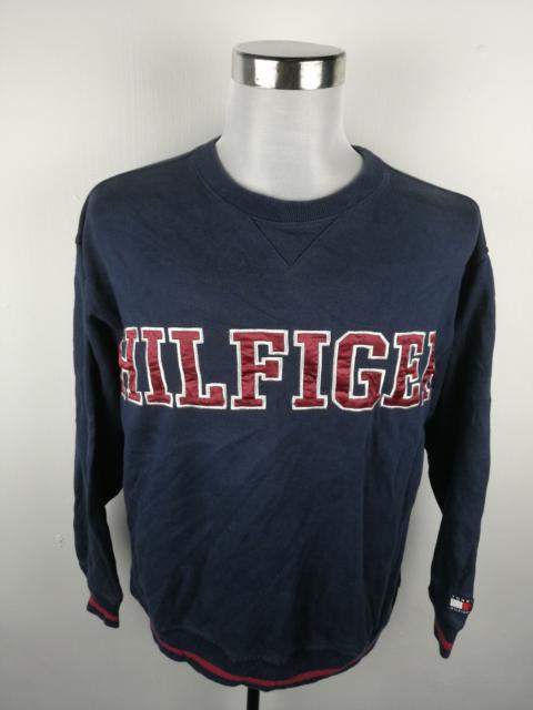 Other Designers Tommy Hilfiger × Vintage - Vintage TOMMY HILFIGER Sweater Pullover Big Logo Jumper