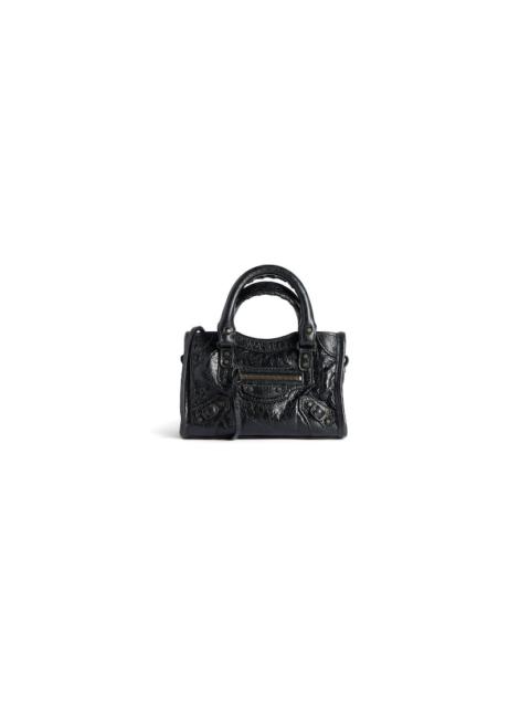 BALENCIAGA Women's Le City Bag Nano  in Black
