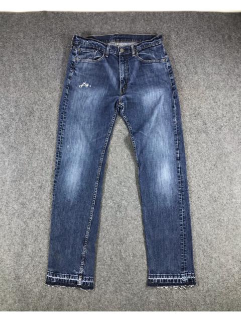 Other Designers Vintage - Vintage Levi's 505 Jeans Released Hem Faded Blue KJ433