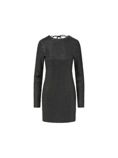 VERONICA BEARD PASCAL EMBELLISHED MINI DRESS