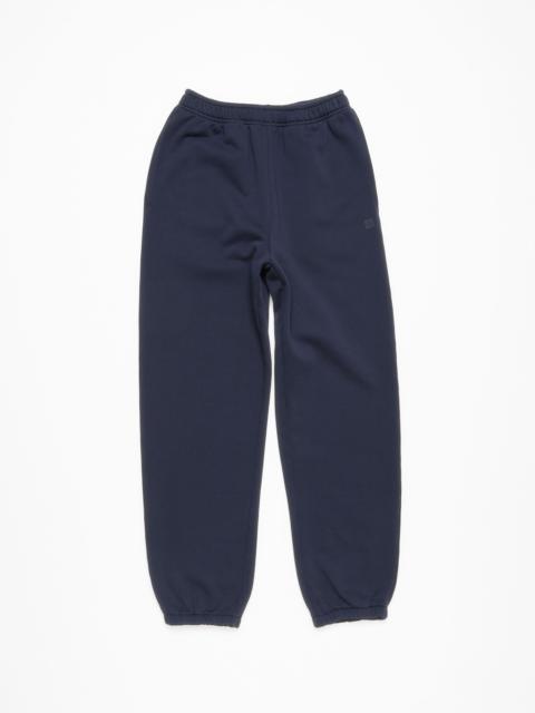 Acne Studios Cotton sweatpants - Navy blue