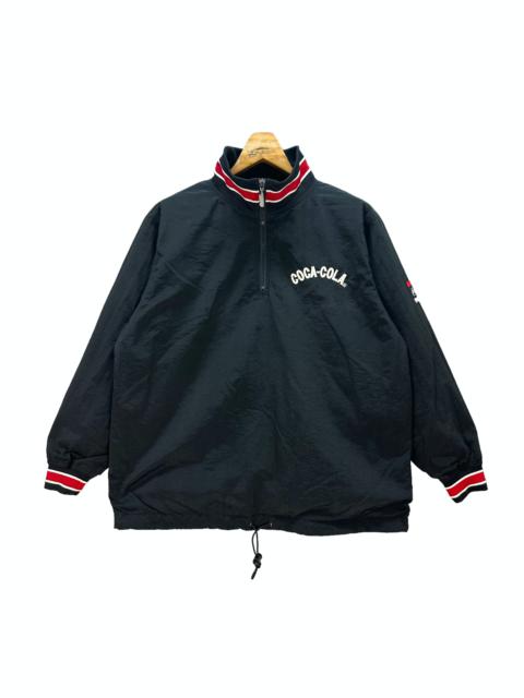 Other Designers VINTAGE COCA COLA HALF ZIP TURTLE NECK JUMPER #8346-005