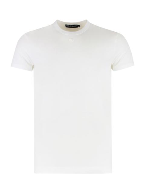 Dolce & Gabbana Cotton Crew-neck T-shirt
