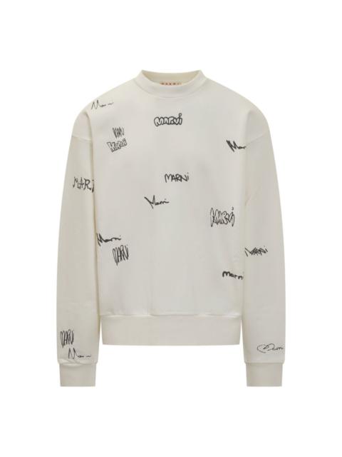 logo-print sweatshirt