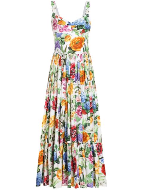 Dolce & Gabbana floral-print maxi dress