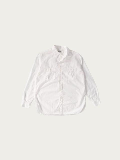 orSlow Relax Fit Chambray Work Shirt - White