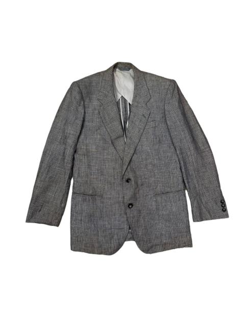 Other Designers Vintage YSL Gingham Button Blazer Jacket