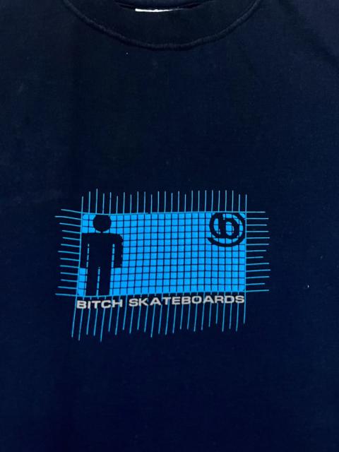 Other Designers Tony Hawk - VINTAGE 90s BITCH SKATEBOARD SPELLOUT WITH BIG LOGO TSHIRT