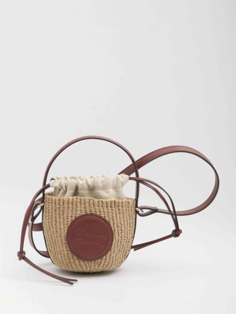Chloe Women Mini Horse Medal Basket Bag