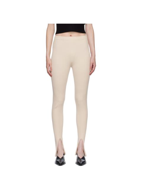 AERON Off-White Leo Leggings