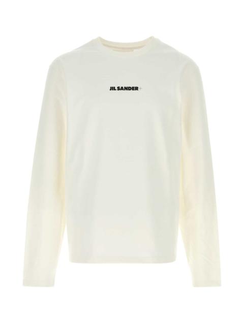 Jil Sander Jil Sander Men White Cotton T-Shirt