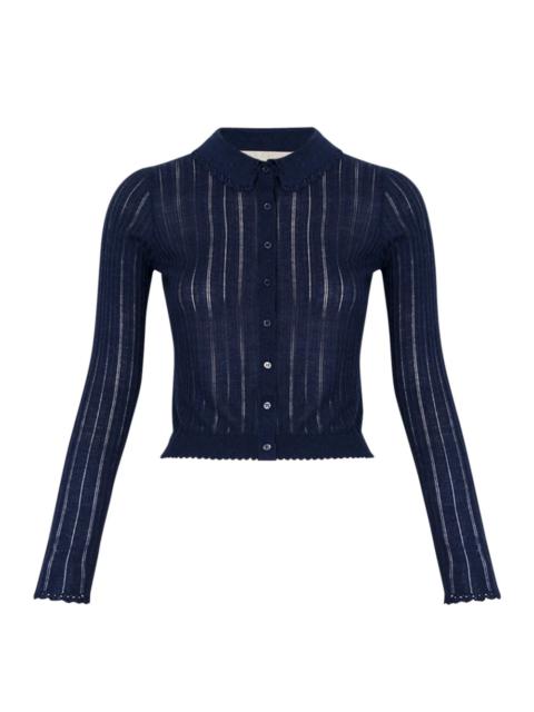 ULLA JOHNSON Lottie Knit Cardigan