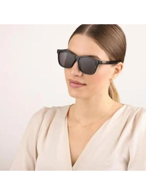 GUCCI NEW GUCCI GG0746SA 001 Black Gray Anti-Reflective Square Unisex Sunglasses
