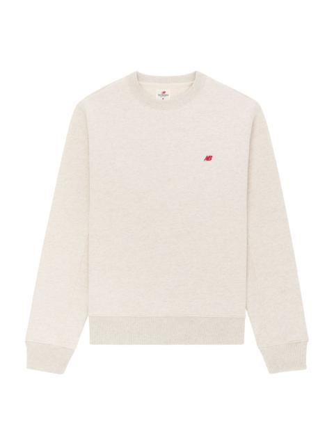 New Balance New Balance MADE in USA Core Crewneck Sweatshirt 'Oatmeal Heather' MT21541-OTH