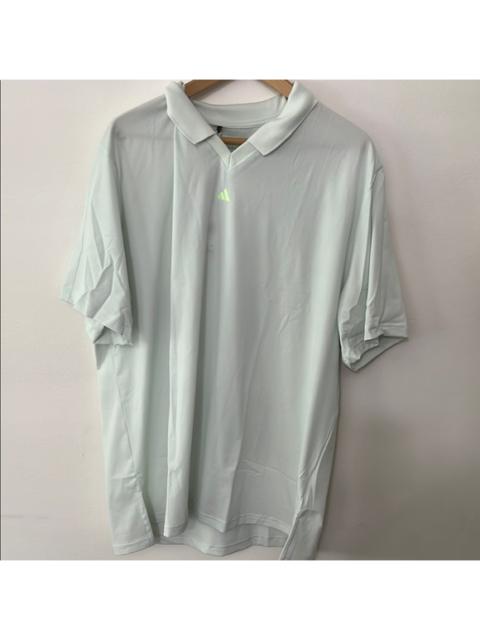 Adidas Men's Golf Twistknit Pique Shirt – Crystal Jade -- XL