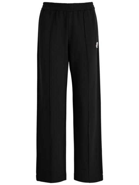 Moncler Straight-leg jersey sweatpants