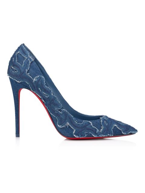 Christian Louboutin Christian Louboutin Kate Toile Denim Brode Pumps