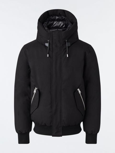 MACKAGE DIXON 2-In-1 down bomber jacket with hooded bib for men