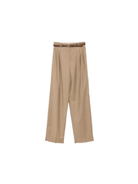 Max Mara Studio Max Mara Studio Neutrals Trousers - Palazzo Pants Women