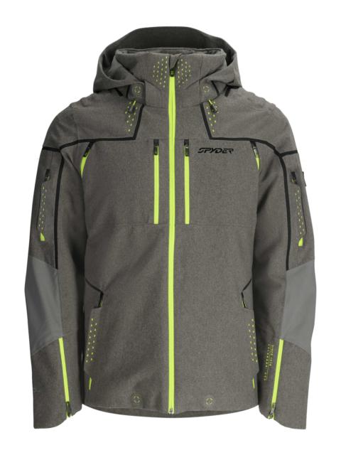 SPYDER Mens Pinnacle Jacket - Storm