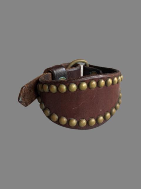 NUMBER (N)INE FW05 “The High Street “ Stud Leather Bracelet