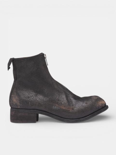 Guidi Distressed Horse Front Zip Boots