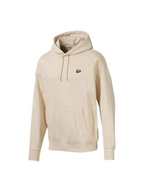 PUMA PUMA Downtown PO Hoody Casual Sports Beige 596002-89